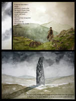 Sabriel graphic novel page