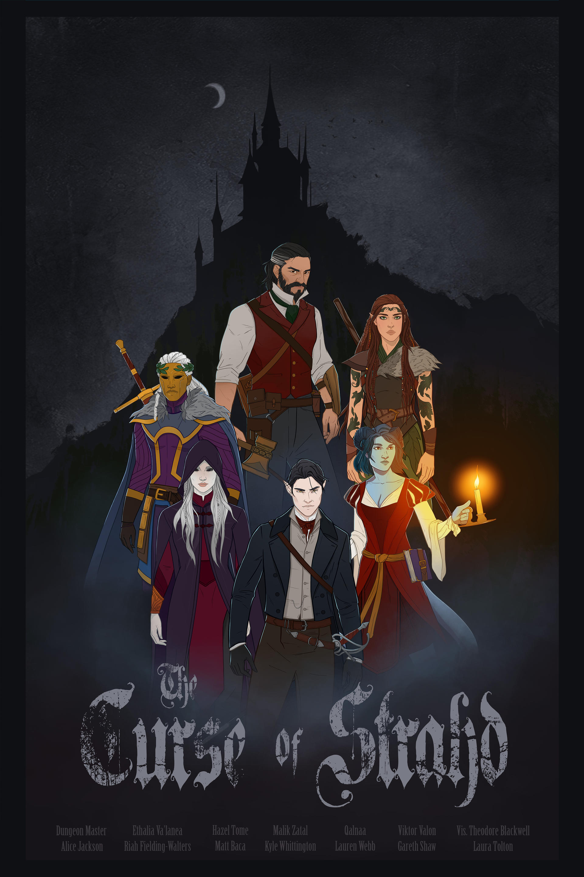 Curse of Strahd poster by LauraTolton on DeviantArt