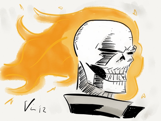 Ghost Rider on Pages