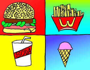 Fast Food Pop Art