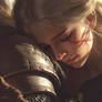 Ciri and Geralt
