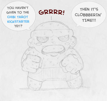 Chibi Ben Grimm for the Chibi Tarot!