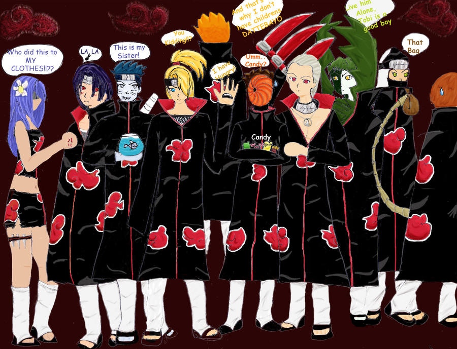 Akatsuki Random An Akatsuki Day by Fafnir-halcyon on DeviantArt