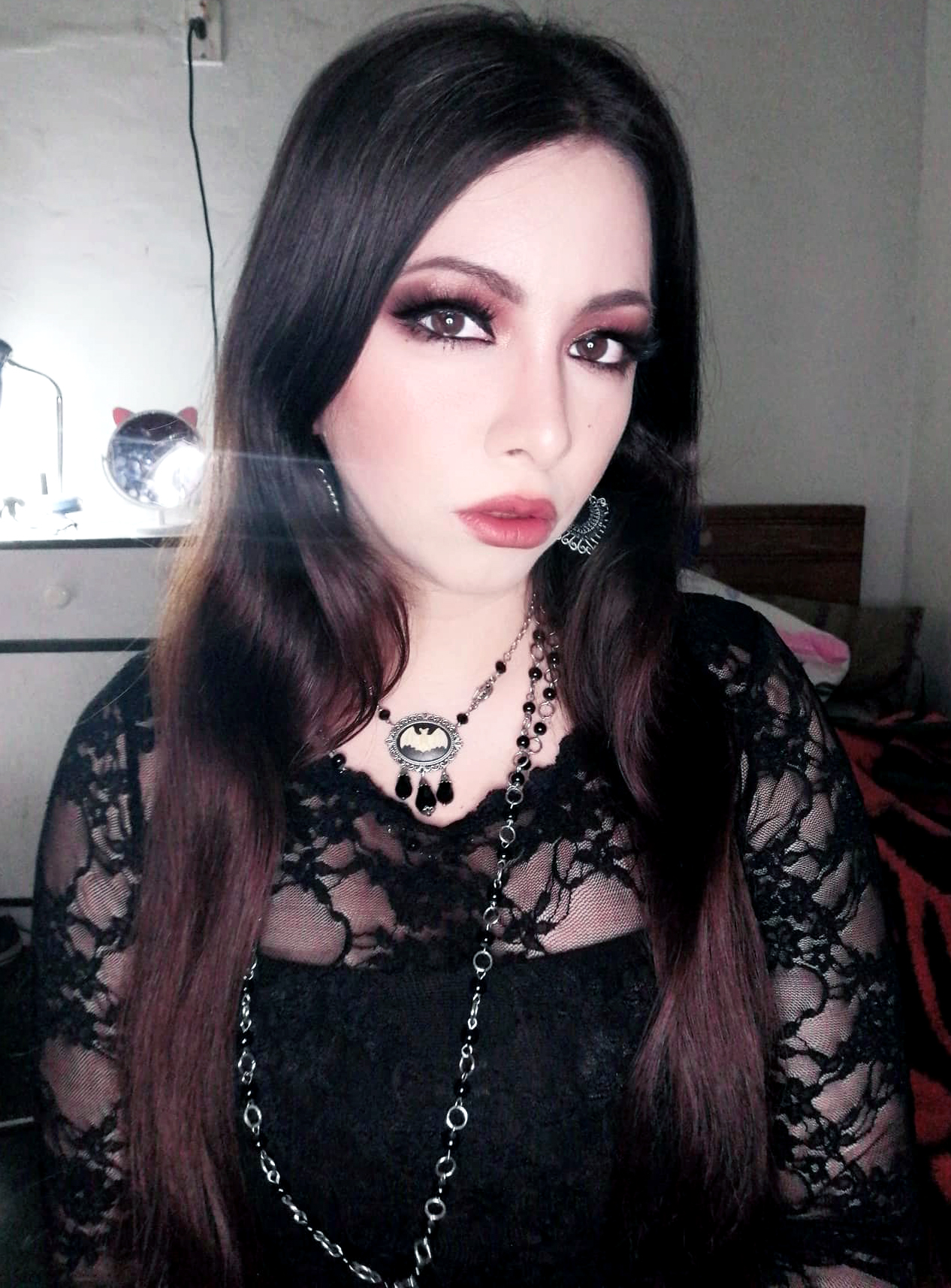Latin Goth Girl Makeup by mist-spectra on DeviantArt