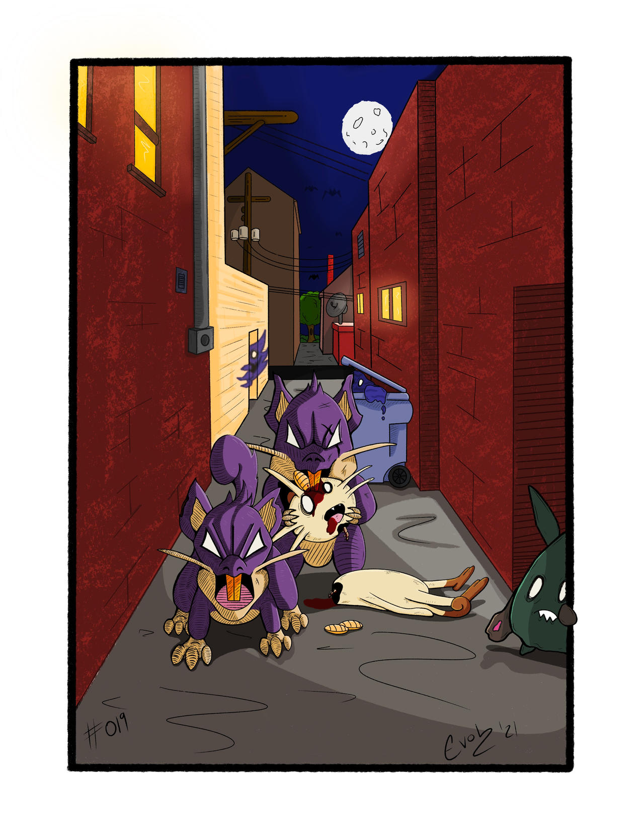 Angry Rattata #019 Rattata by DumbNtellectual on DeviantArt