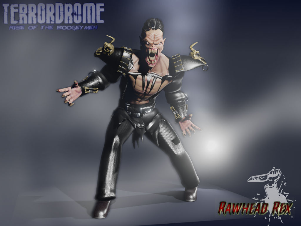 Rex Rome RawHead Rex Terrordrome Portrait by carnege1111exe on DeviantArt