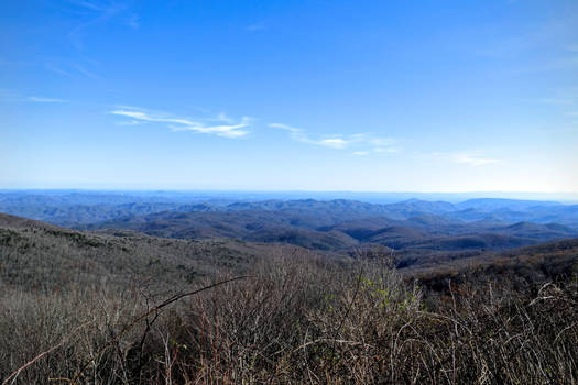 The Sky meets the Mountains