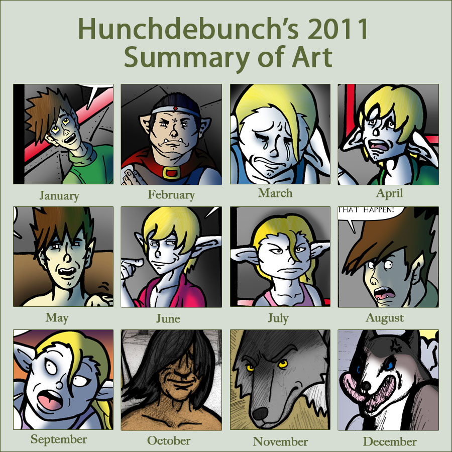 2011 Art Summary - Comics