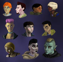 Video Game OC Portraits