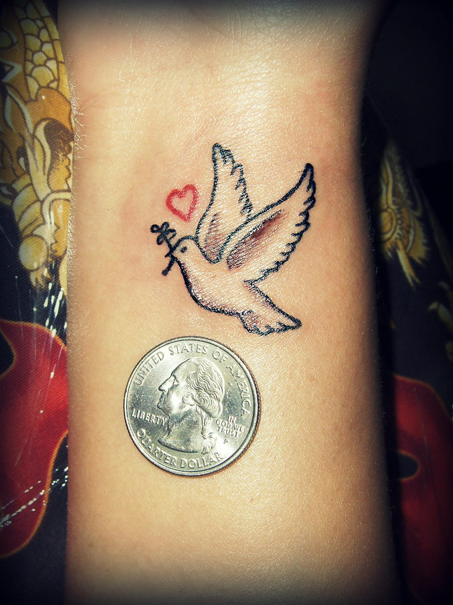 Dove Tattoo by SicklyGoregous on DeviantArt