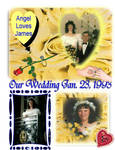 My wedding Scrapbook Page by angelestes