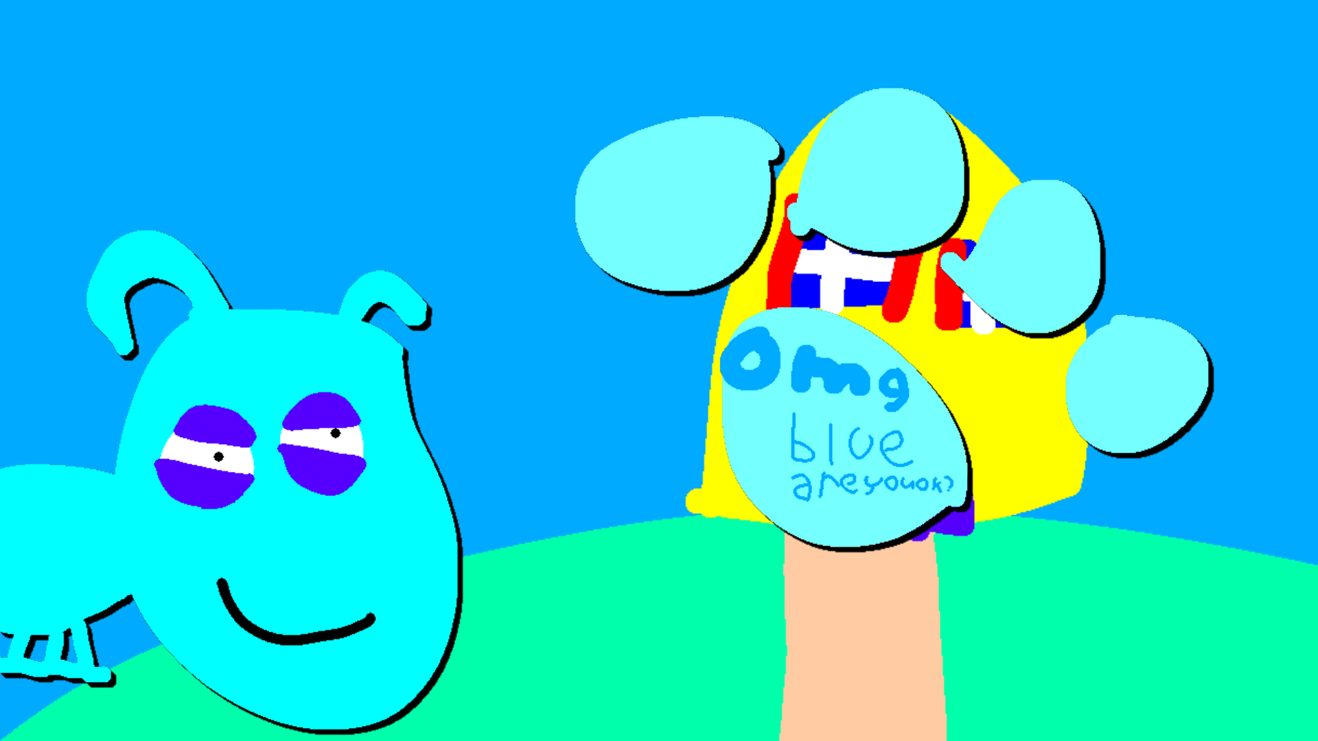 Homemade Intros: Blues Clues (2004-2005) by BendyCanimal15 on DeviantArt