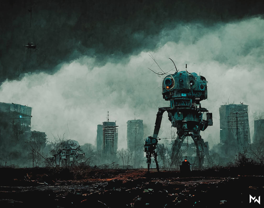 Sad robot by Mikethewhite on DeviantArt