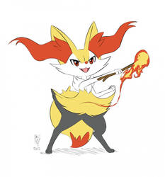 Braixen Doodle 15062022