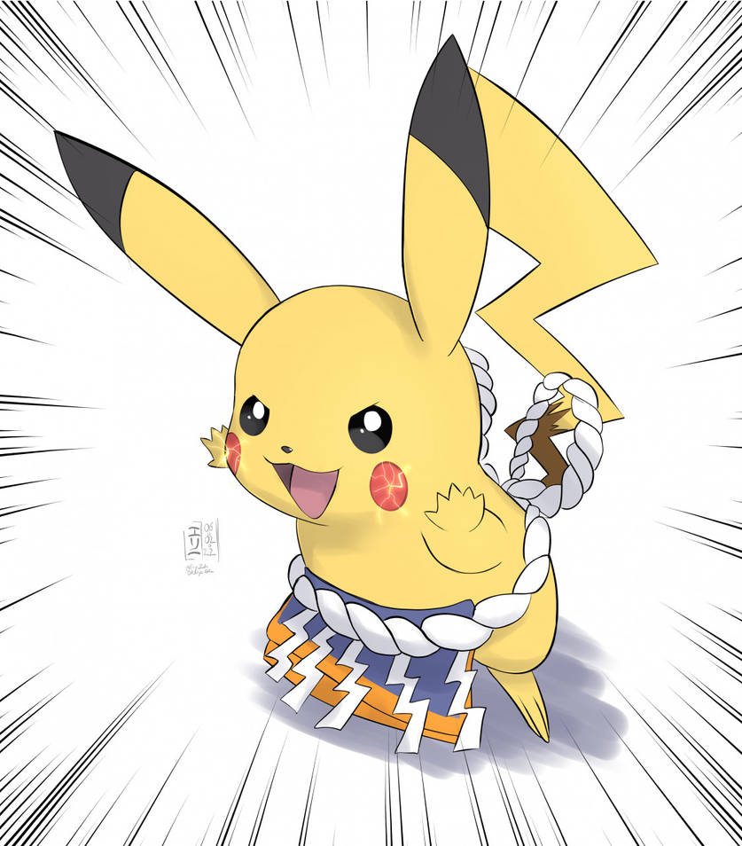 Pokemon Sumo Deviantart Pika Sumo by Eryz-Defin on DeviantArt
