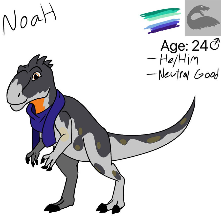 Noasaurus Noah the Noasaurus by PrimalGarden on DeviantArt