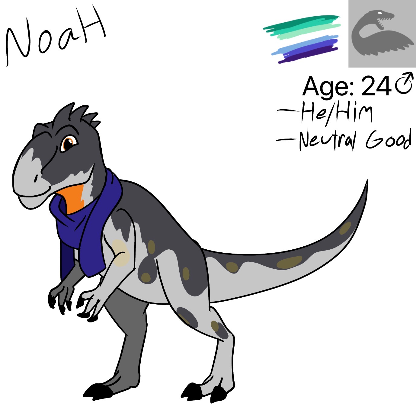 Noasaurus Noah the Noasaurus by PrimalGarden on DeviantArt
