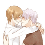hetalia render } Prussia and North Italy 7