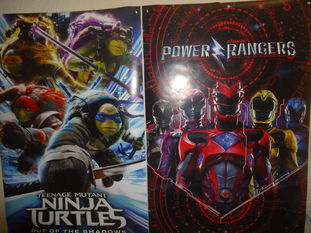 TMNT and Power Rangers by gio0397 on DeviantArt