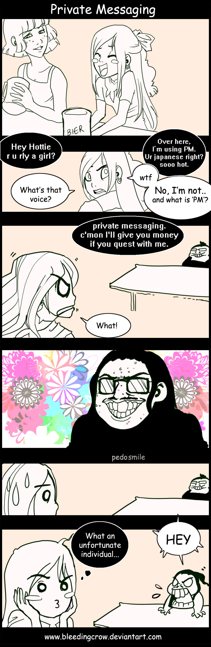 Monster Hunter Comic Private Messaging