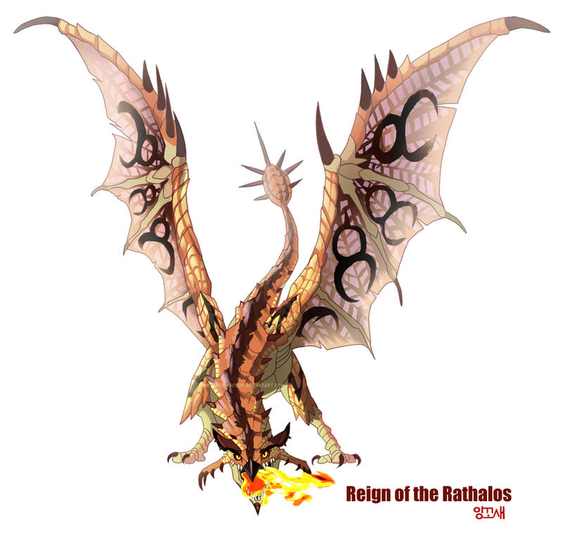 Reign of the Rathalos by hunterinkoseh on DeviantArt