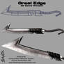 Great Edge 3D weapon