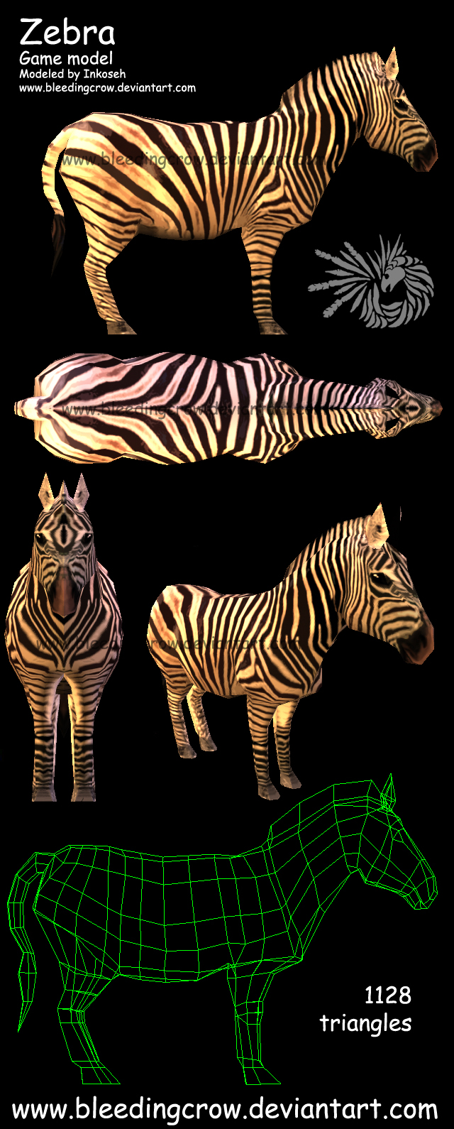 ZEBRA video game model