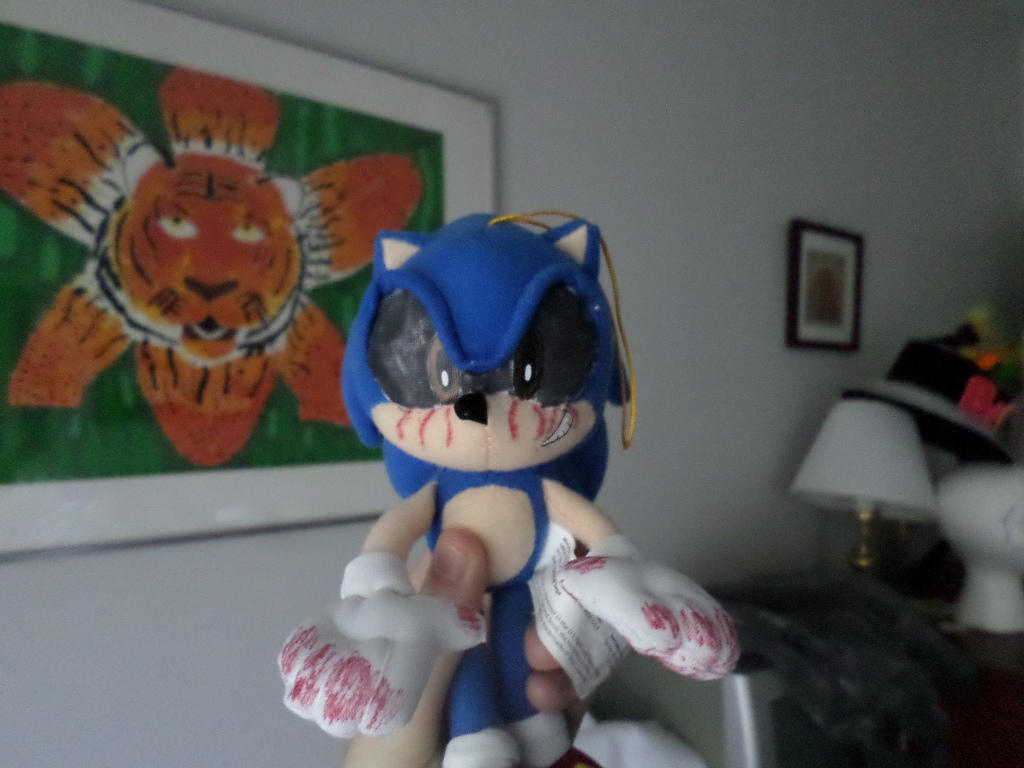 Super Sonic Exe Plush - Viase Wallpaper
