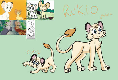 Rukio redesigned from a mix of media