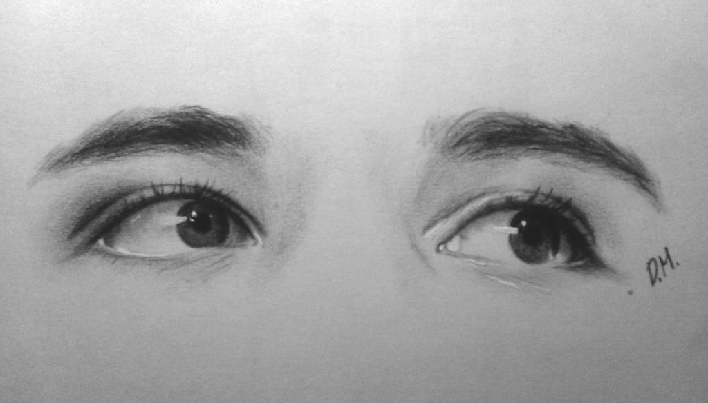 Dan's eyes