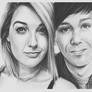 Day13 - Draw Dan and/or Phil with another youtuber