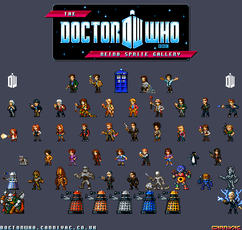 Doctor Who - Retro Sprites