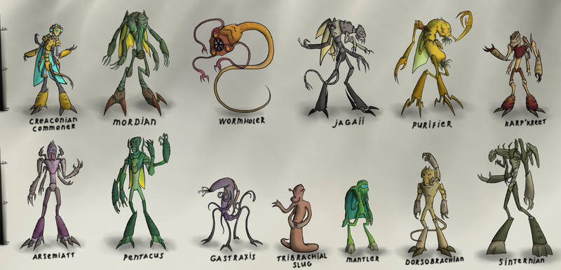 Deviantart Alien Types Explore the Best Alienspecies Art | DeviantArt