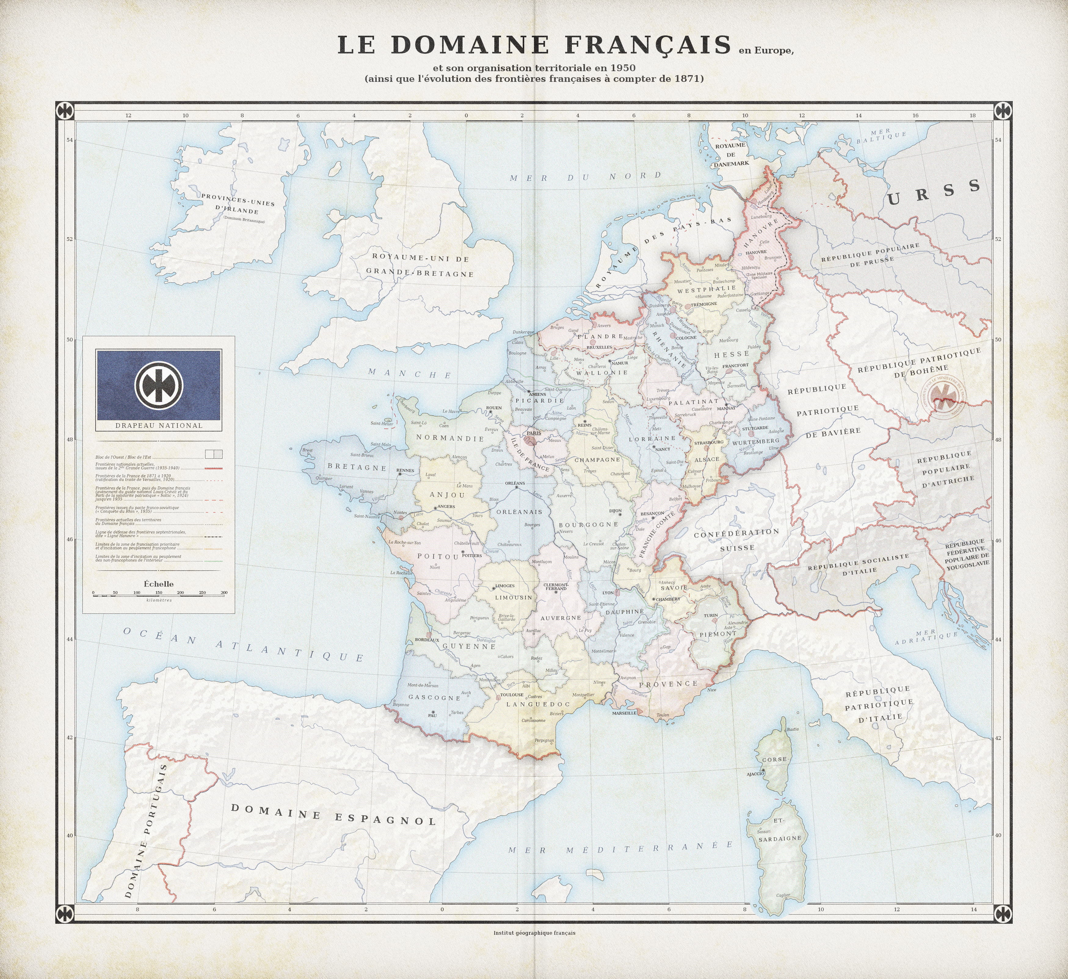 The French Domain 1950 (Alt. history)