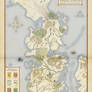 Map of Westeros (Game of Thrones)