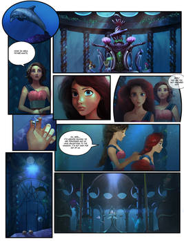 The Little Mermaid comic, page 8 new version