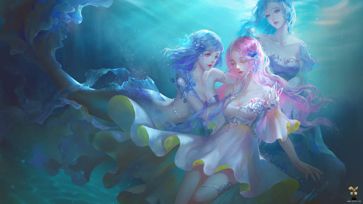 Mermaids by gyxycn