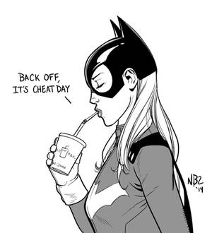 Batgirl cheat day