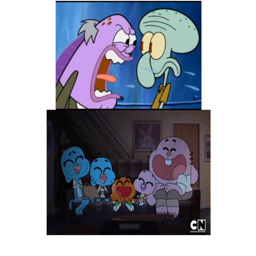 Wattersons Laughing at What Zit Tooya by ComedyYesHorrorNo on DeviantArt