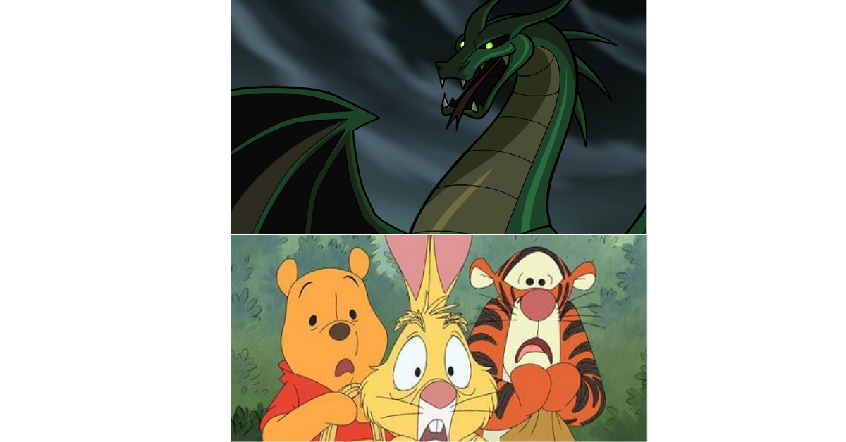 Pooh Rabbit Scared Pooh Rabbit and Tigger Scared of Morgaine Le Fay by ComedyYesHorrorNo ...
