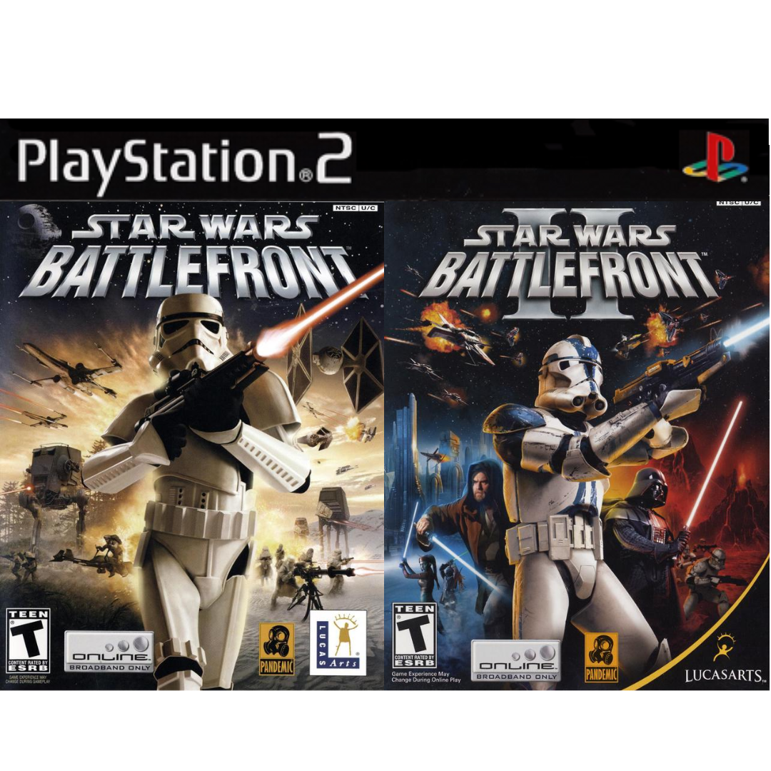 Star Wars Battlefront (Sony Playstation 2 PS2 Game)