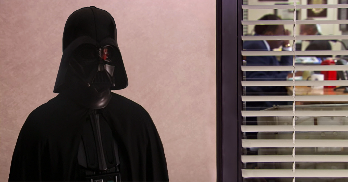 What is Darth Vader Saying in the Office by ComedyYesHorrorNo on DeviantArt