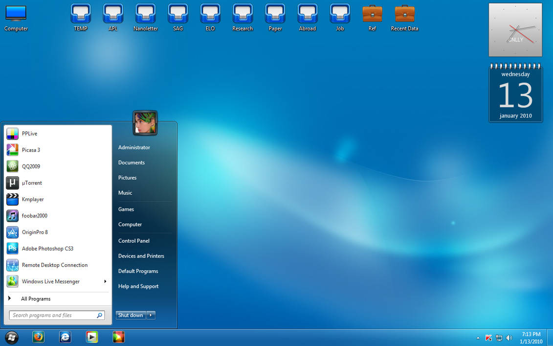 win7 screenshots100113 by cnlly on DeviantArt