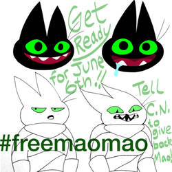June 6th #freemaomao Twitter campaign