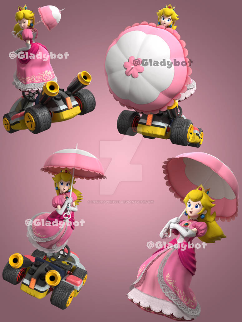 Peach Jump Rope Mario Kart Tour Idea - Peach Smash Jump poses by redreaper1951 on ...