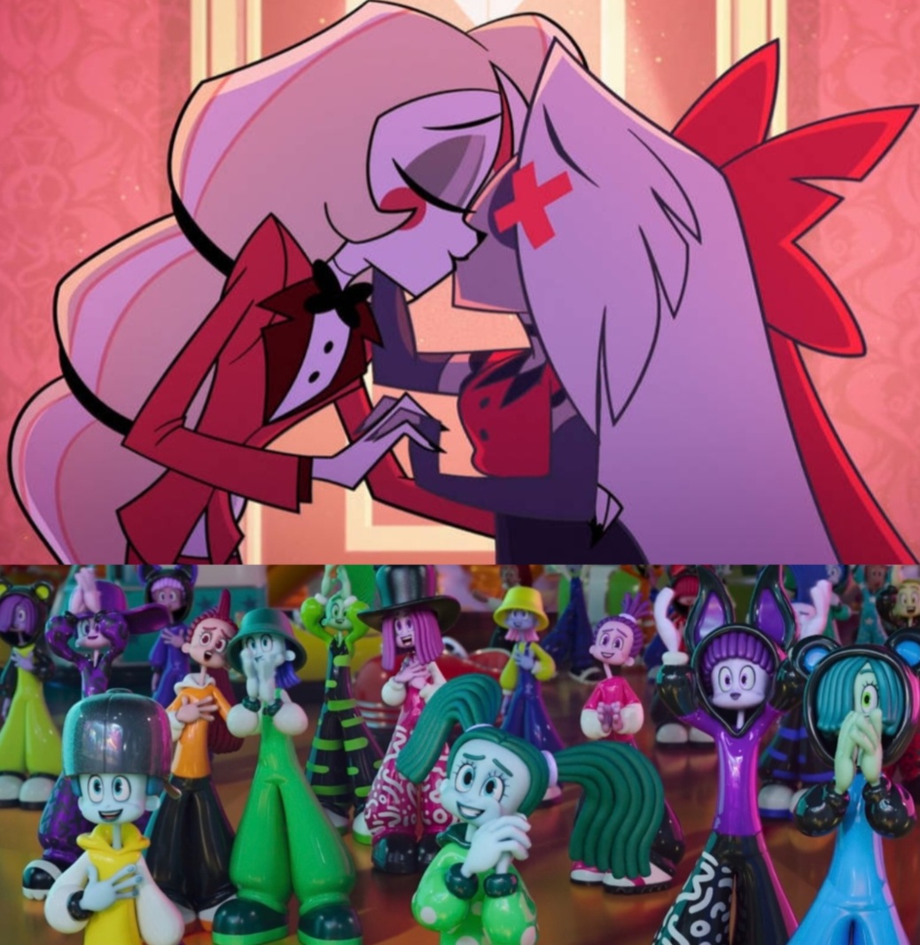Mount Rageons Mount Rageons reacts to Charlie and Vaggie Kissing by ...