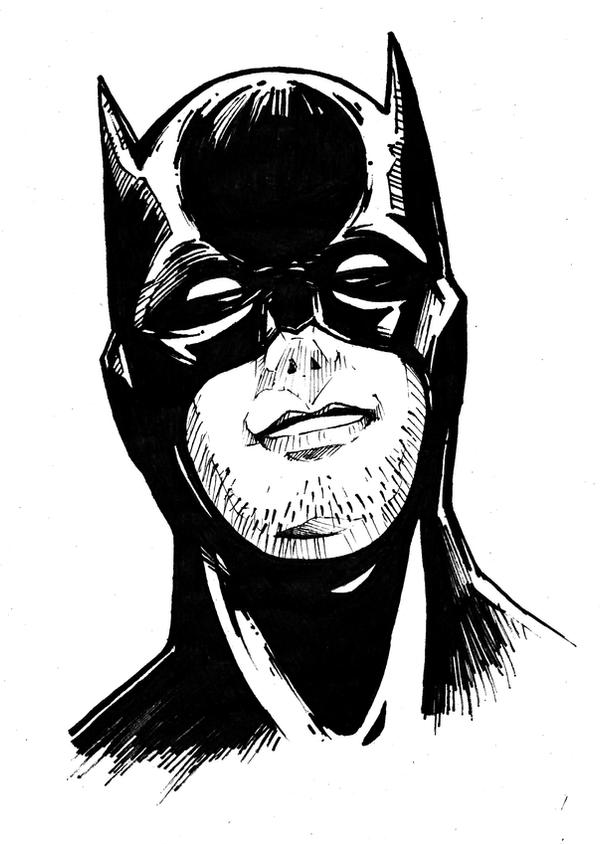 Batman Grid Line Batman_lineart by Adykted on DeviantArt