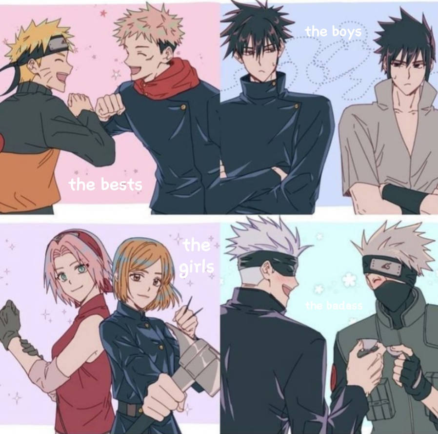 Jujutsu kaisen X Naruto Shippuden by owpwn on DeviantArt