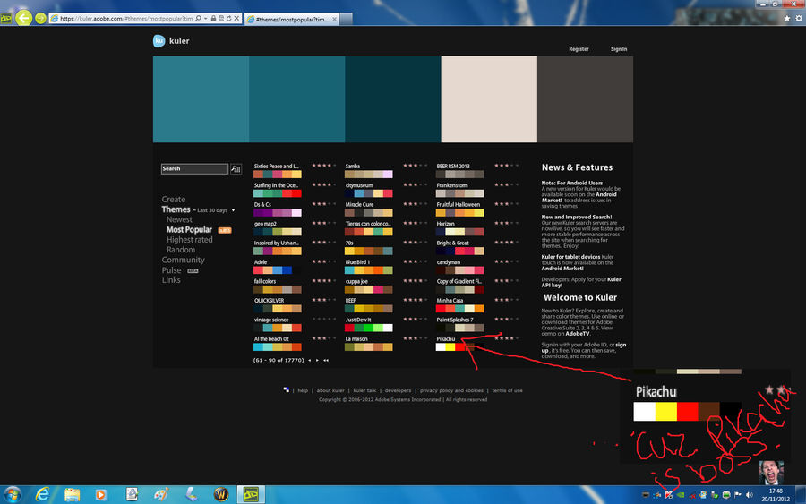 Pikachu Palette...? by MadnessOfMana on DeviantArt
