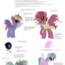 Smoke Gem Ponies Reference Sheet